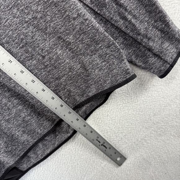 Lululemon Surge Warm Hoodie men's Medium Gray 1/4 Zip Pullover Running Training - Picture 3 of 11